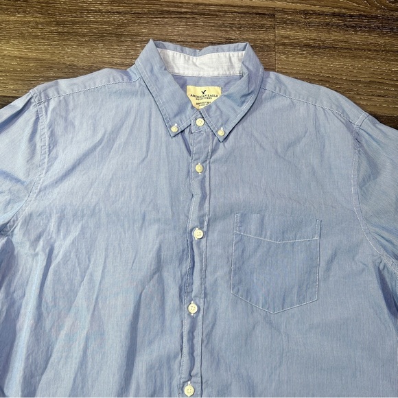 American Eagle Outfitters Men’s Long Sleeve Button Down Shirt - Size XL - Picture 3 of 8